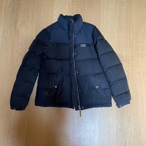 LL Bean Black Down Coat, Women’s Small